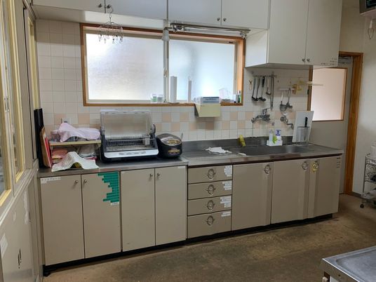 明るい調理空間キッチン