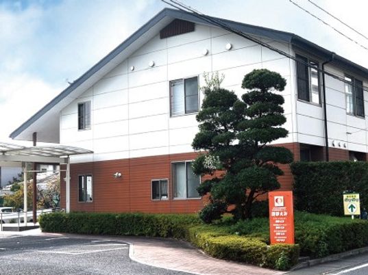 緑豊かな外観