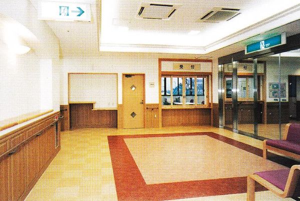 広々としたロビー  