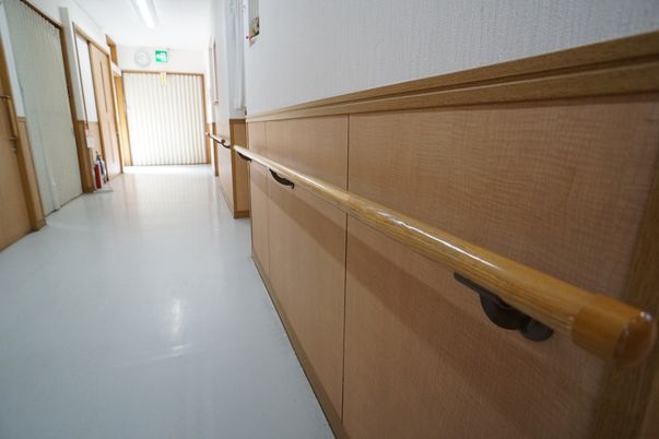 清潔感のある廊下
