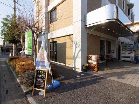 入口付近の落ち着いた雰囲気