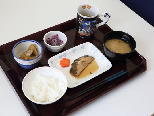 和式の健康的な食事