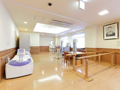 広々とした機能訓練室