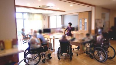 活動の様子を撮影したリビング