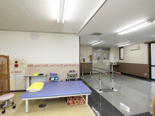 機能訓練室の整った空間