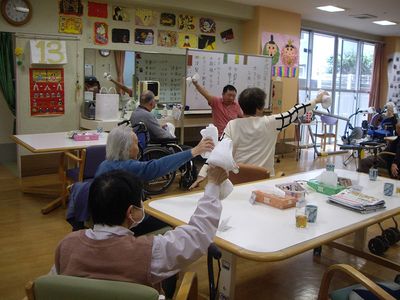 活動的な共有スペース