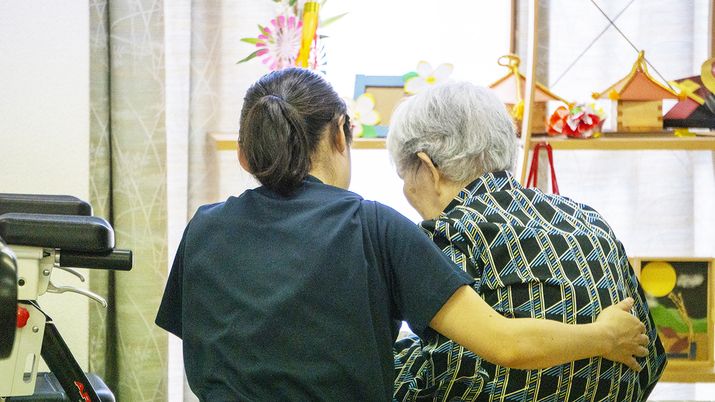 介護支援の瞬間