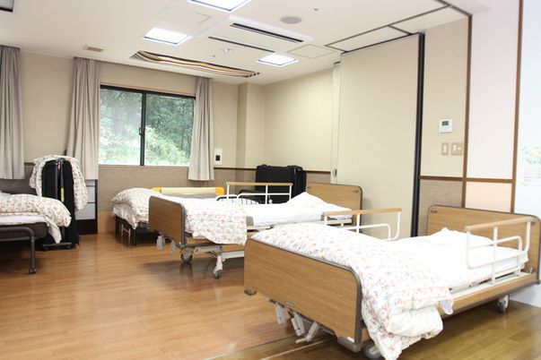 自然光の入る居室