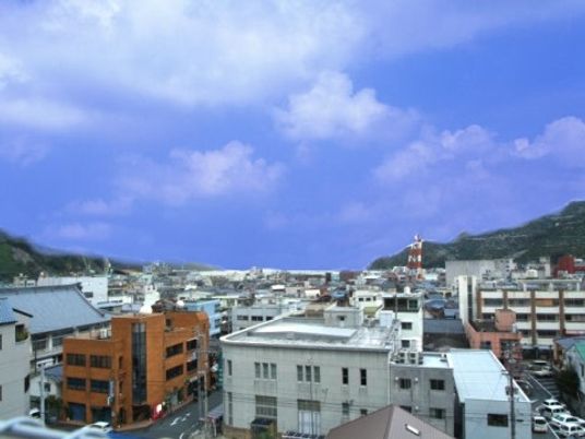 広がる街並みの景色