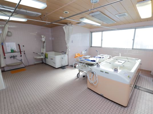 浴室設備の詳細ビュー