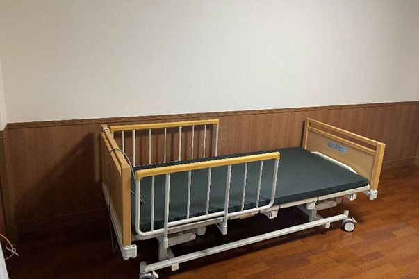 快適なベッドの居室