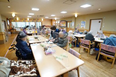 活動中の共有スペース