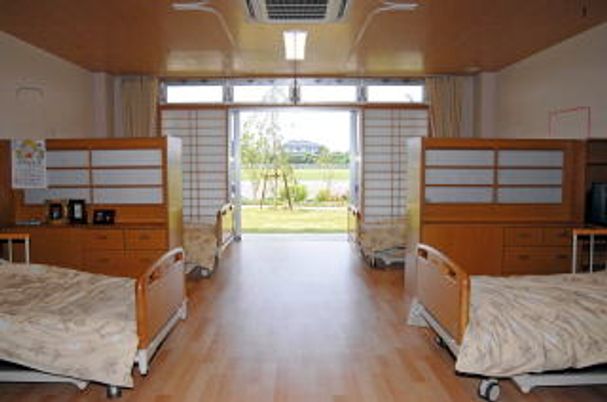 自然光が溢れる居室