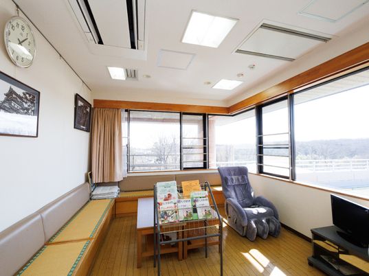 明るい和室風居室