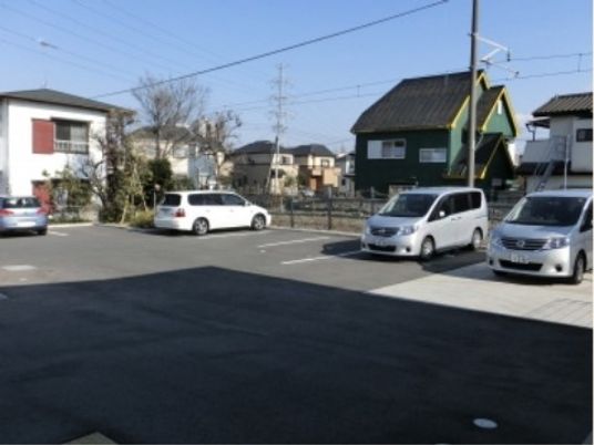 確保された駐車スペース外観