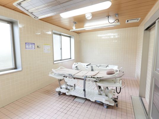 清潔な浴室の設備
