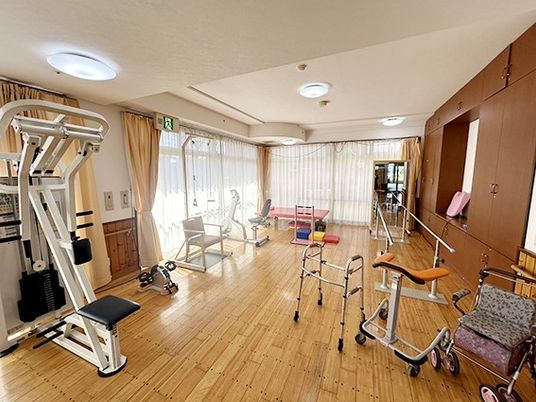 広々とした機能訓練室