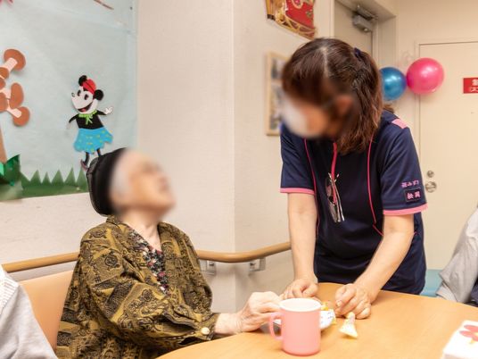 スタッフと利用者の対話