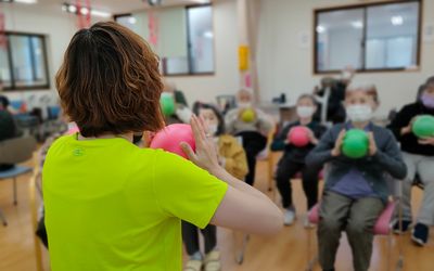 機能訓練の様子