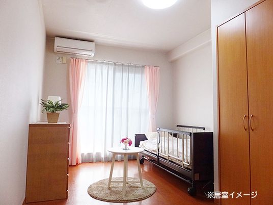 居心地の良い居室の一角