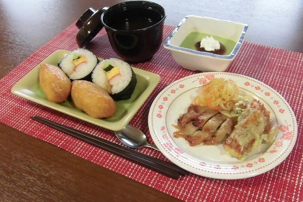色とりどりの料理