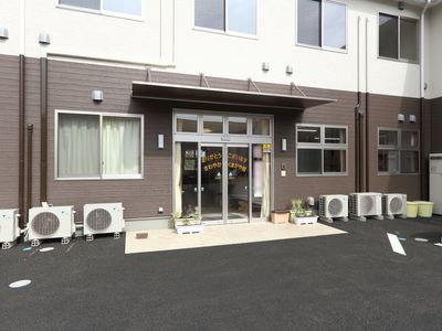 明るいエントランス