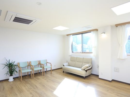 清潔な休憩室の風景