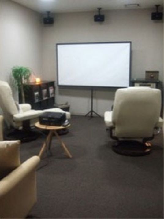 映画鑑賞が楽しめる部屋