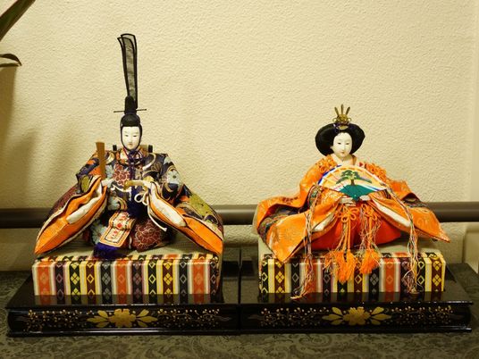ひな祭りの雛人形