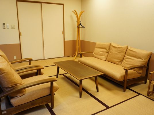 和室の居心地の良いコーナー