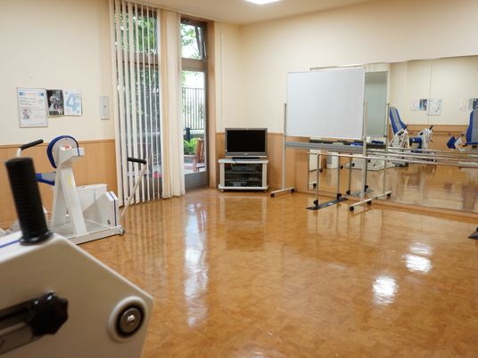 機能訓練用具のある部屋