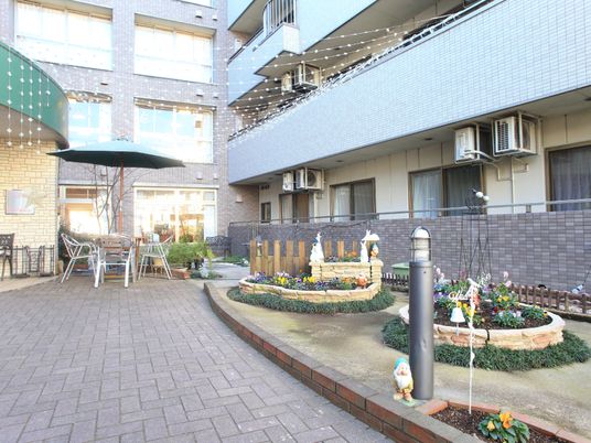 快適な中庭風景