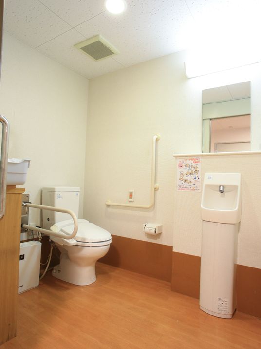 清潔感のあるトイレ空間