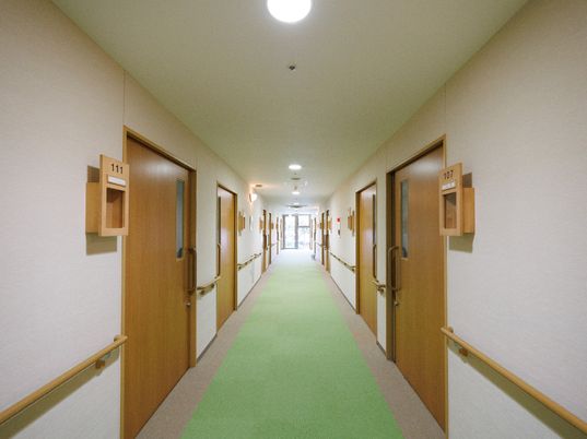 清潔感のある廊下