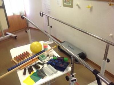 機能訓練用具のある部屋
