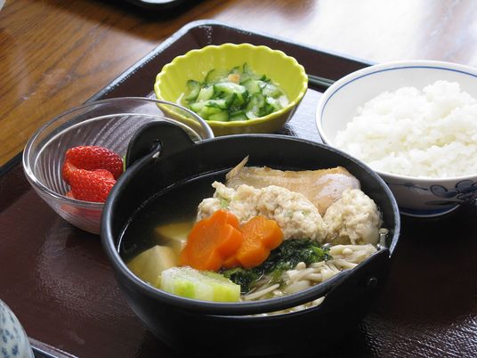 栄養豊富な食事例