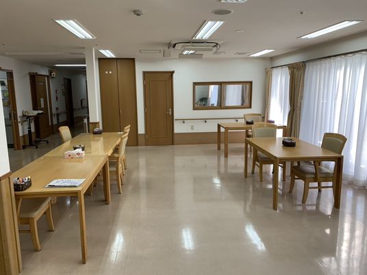 明るく広々した室内