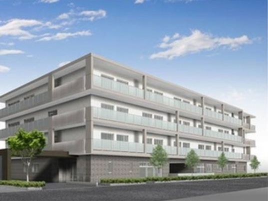 モダンな建築の外観