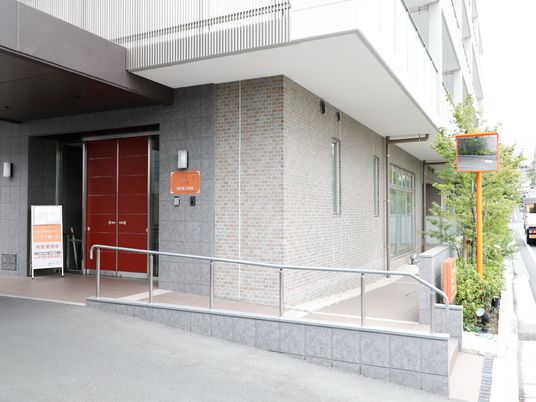エントランスの外の様子