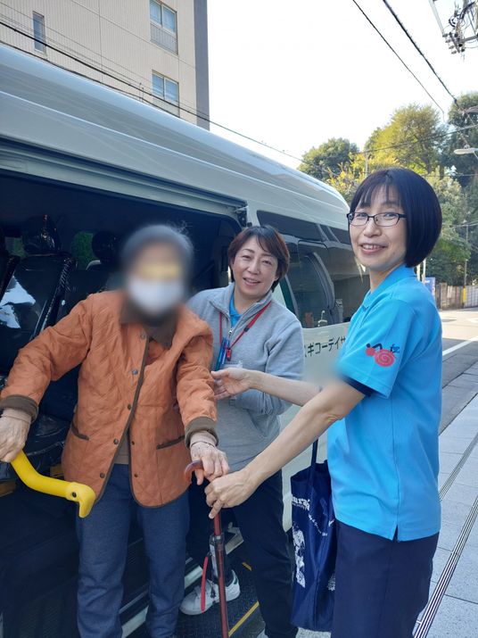 スタッフ支援の様子