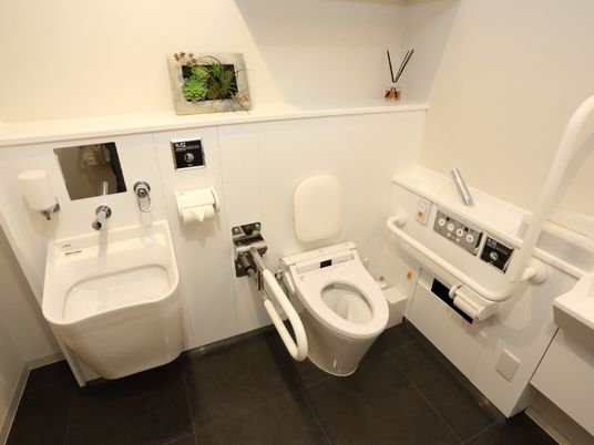 バリアフリーなトイレ設備