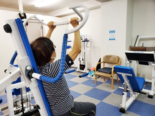 運動器具がある部屋