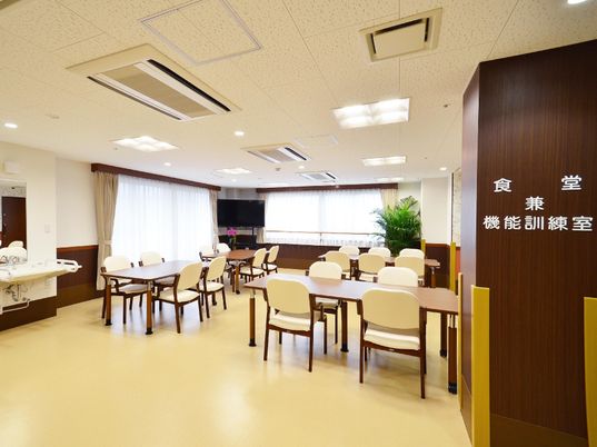 清潔な食堂空間