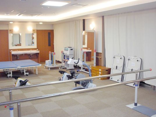 機能訓練設備のある部屋
