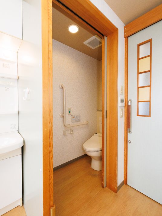 清潔感のあるトイレ空間