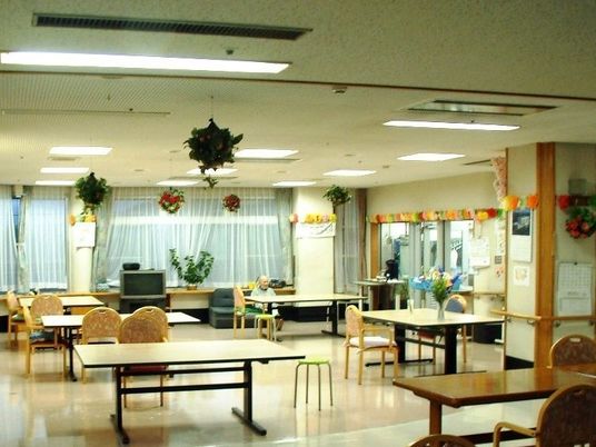 広々とした共有スペース