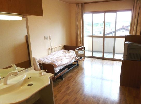 開放的な居室  