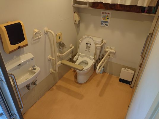 設備が整ったトイレ