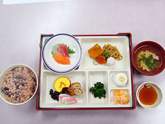 和食のお食事風景