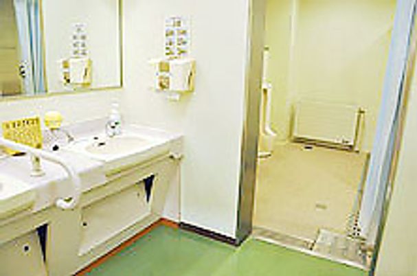 清潔な手洗い場